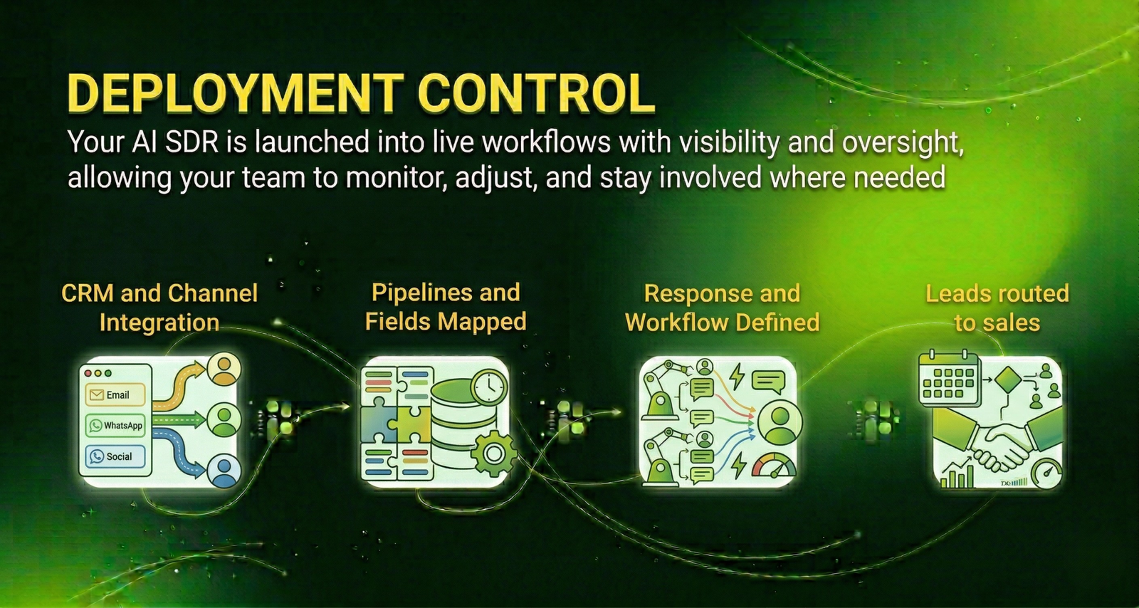 AI SDR workflow and integration overview