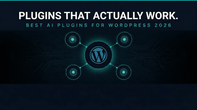 WordPress AI plugins for 2026