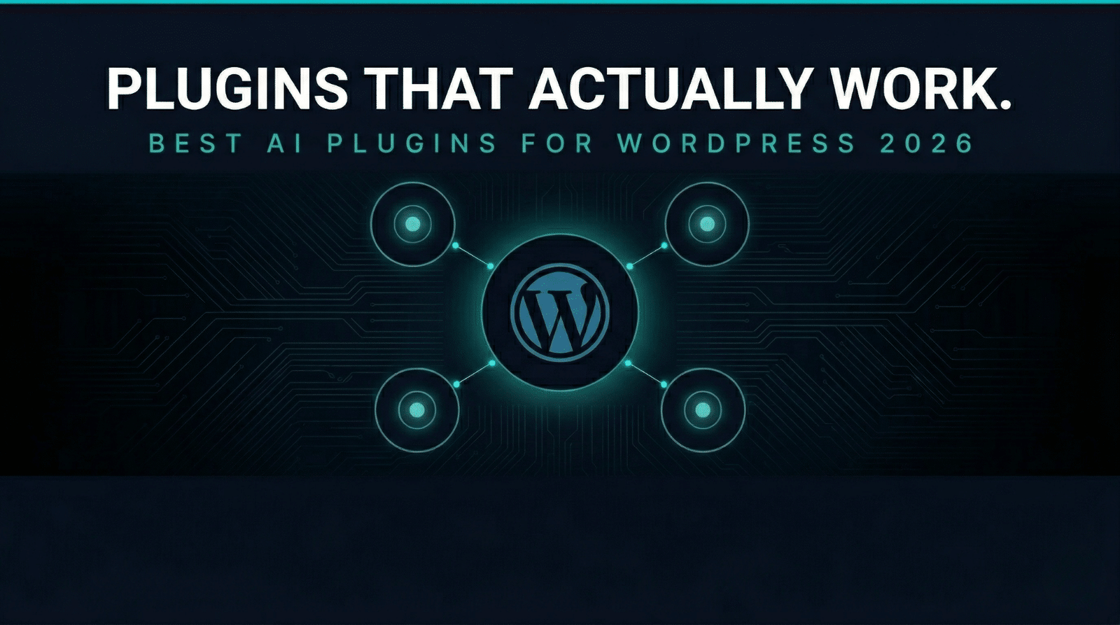 WordPress AI plugins for 2026