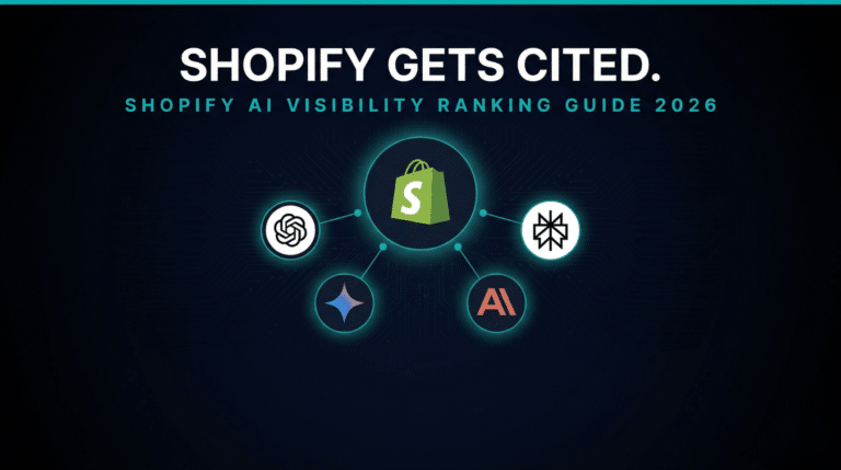 Shopify AI visibility ranking guide 2026