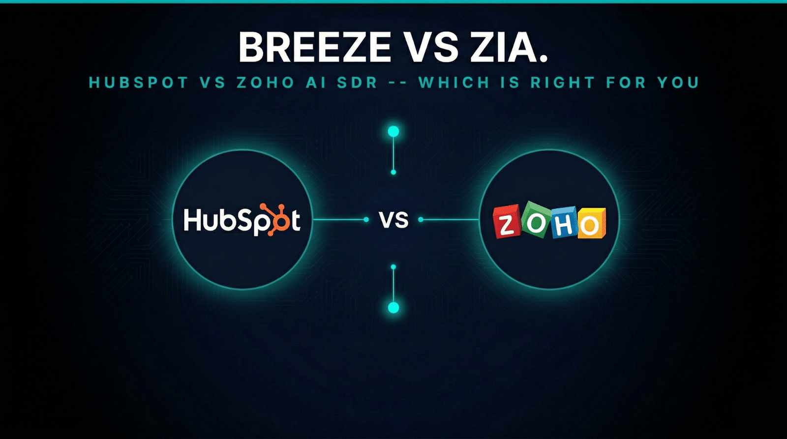 Comparison of HubSpot and Zoho AI
