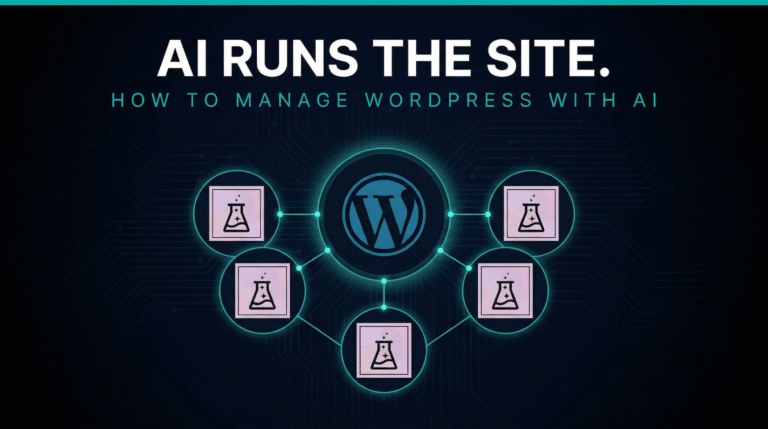 AI management for WordPress sites